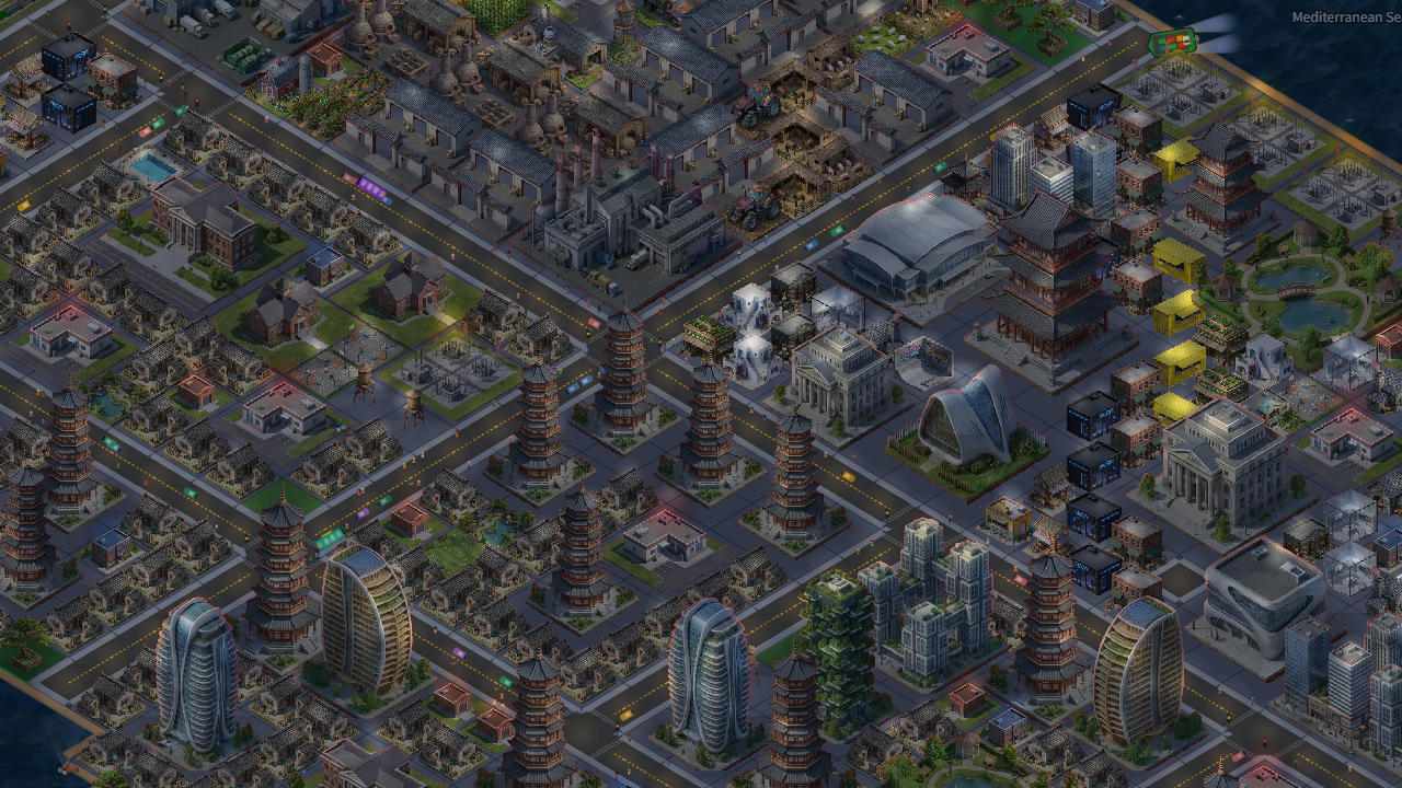isoCity 游戏截图